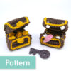 Treasure Chest Amigurumi Pattern