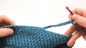 Crocheted Beanie Brim Part 1