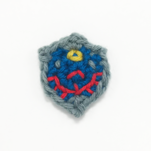 Crocheted Link's Shield