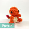 crocheted charmander