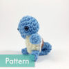 Squirtle Mini Pokemon Amigurumi Pattern