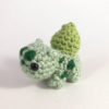 crocheted bulbasaur