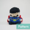 Dr. Strange Amigurumi Finger Puppet Pattern