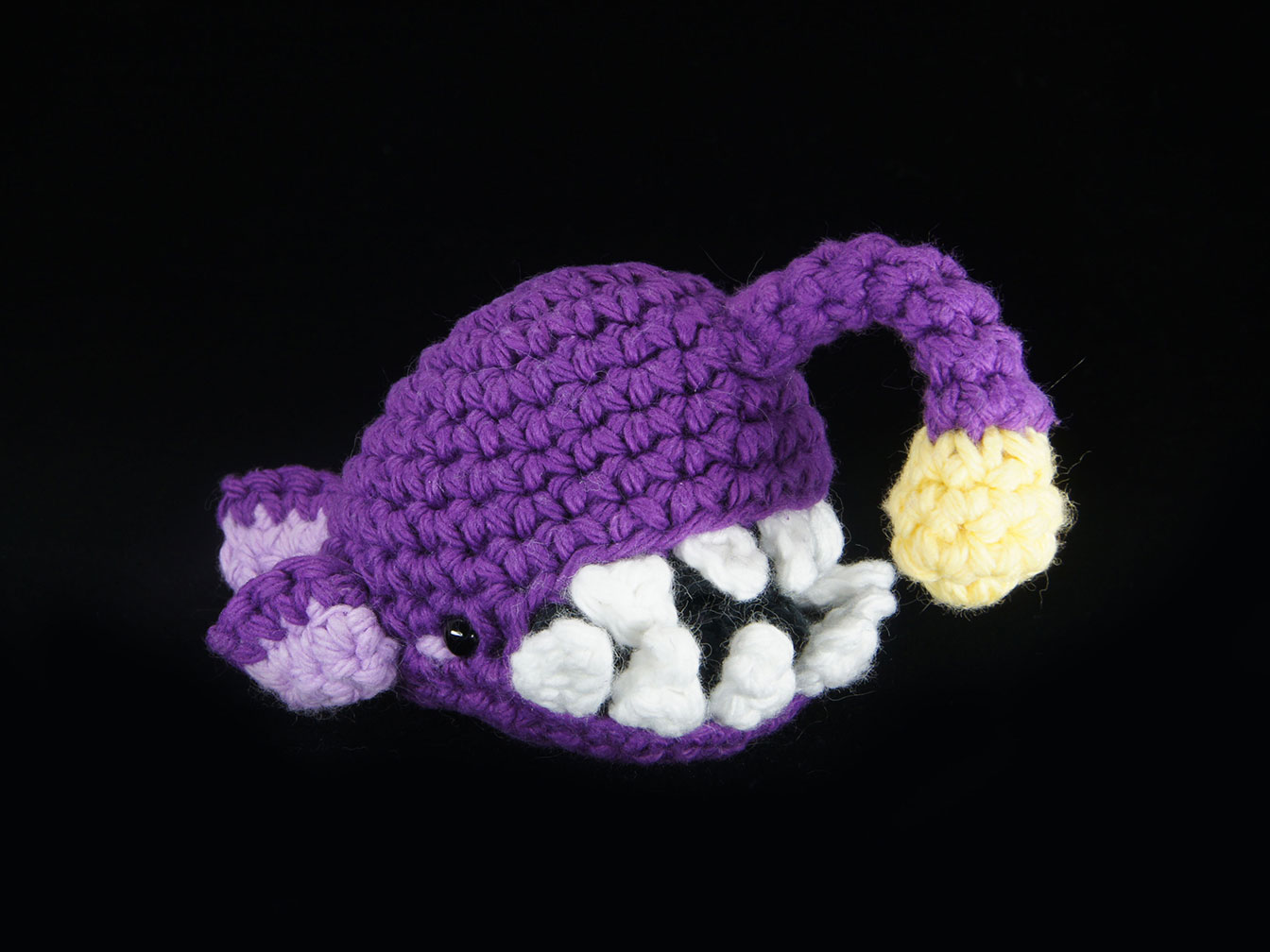 Crocheted Angler Fish