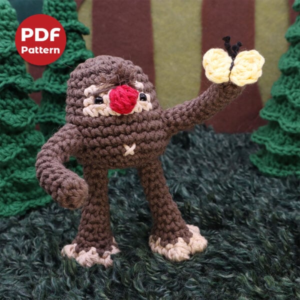 Bigfoot Bobby Amigurumi Pattern