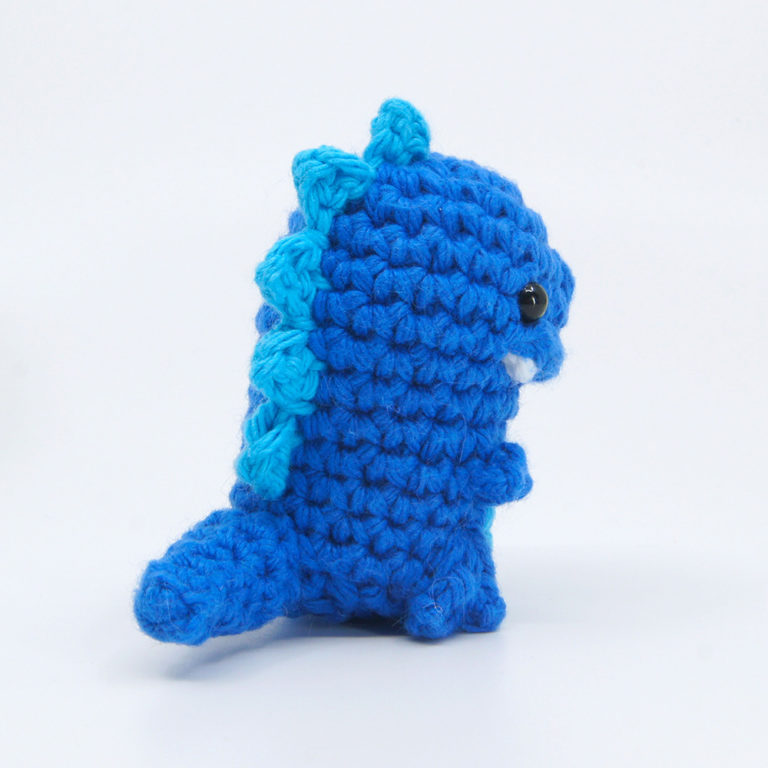 crocheted trex