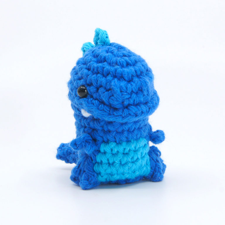crocheted trex