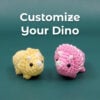 Dinosaur Bundle Amigurumi Crochet Kit - Image 6