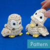Barn Owl Birb Crochet Pattern