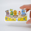 Church of Perch Vinyl Crochet Sticker