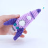 SS Lavender Rocket Ship Amigurumi Crochet Pattern - Image 3