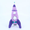 SS Lavender Rocket Ship Amigurumi Crochet Pattern - Image 2