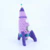 SS Lavender Rocket Ship Amigurumi Crochet Pattern - Image 4