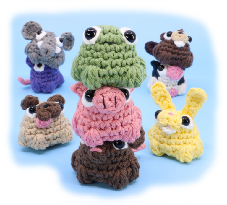 Mix and Match Crochet Animals : Amigurumi Crochet patterns