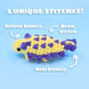 Crocheted Mini Ankylosaurus Dinosaur Amigurumi Pattern - Image 2