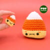 Candy Corn Beginner Crochet Pattern