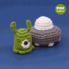 UFO and Alien Amigurumi Crochet Pattern