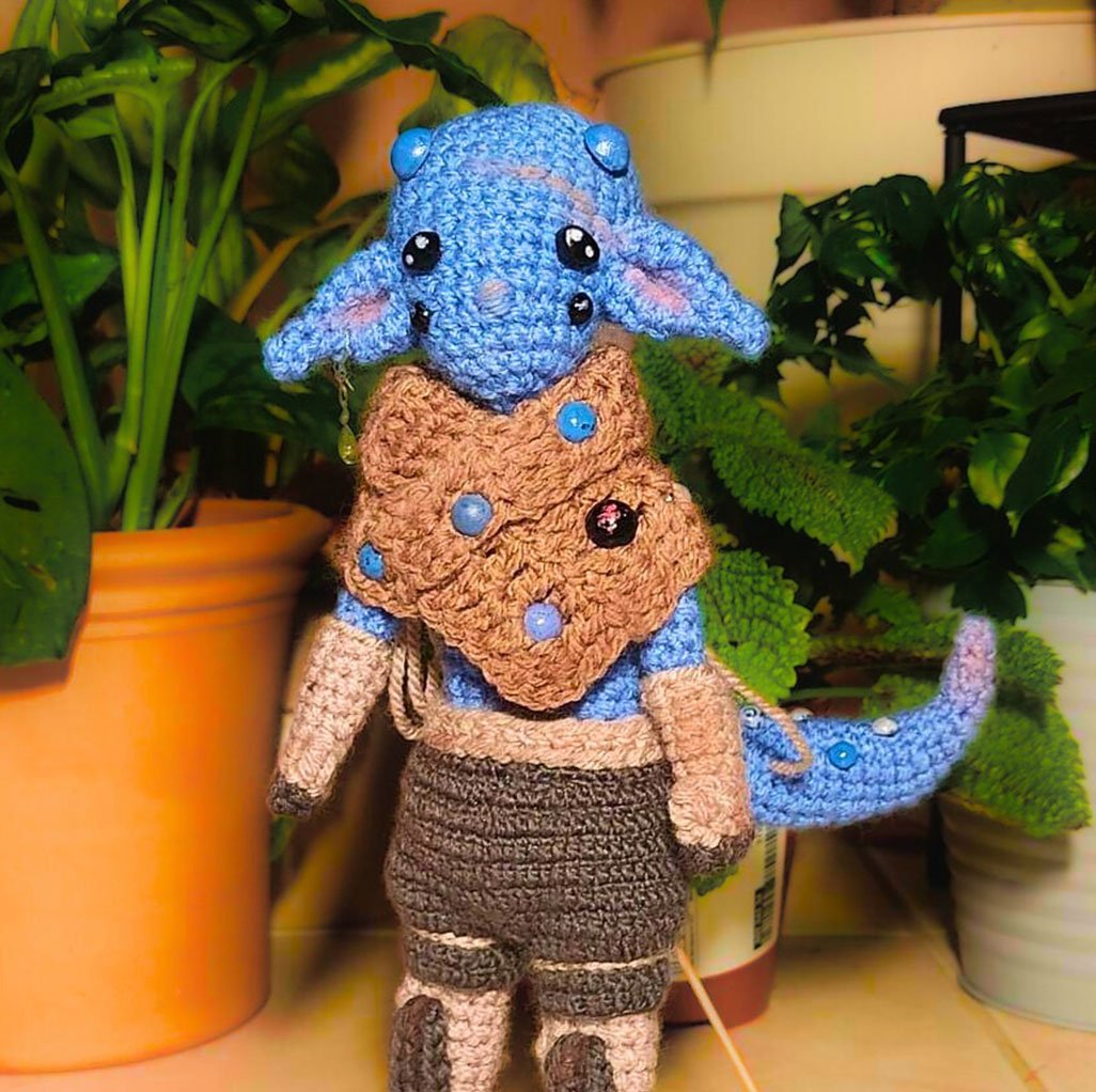 The Space Wanderer by @Foxnfeathers_crochet