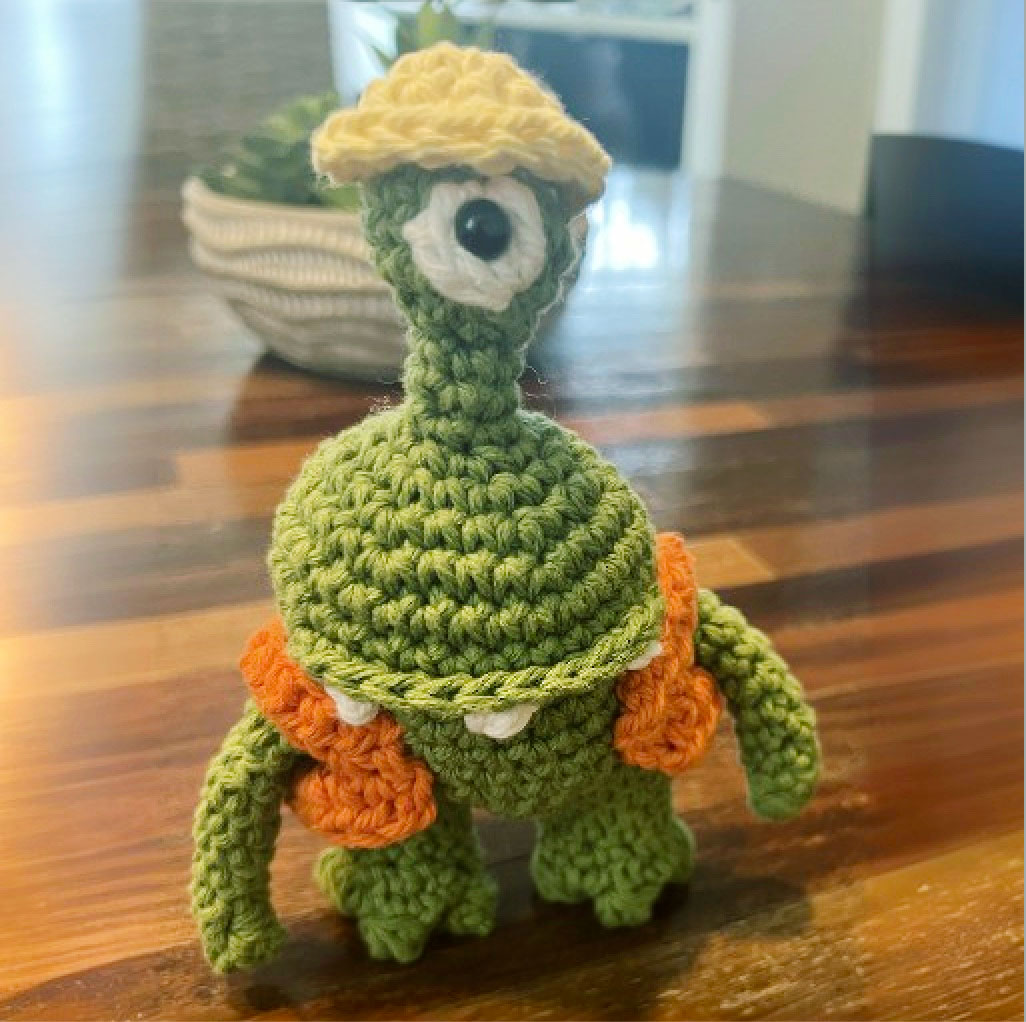 Construction Worker Alien from @Crochandro
