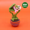 Venus Fly Trap Amigurumi Crochet Pattern