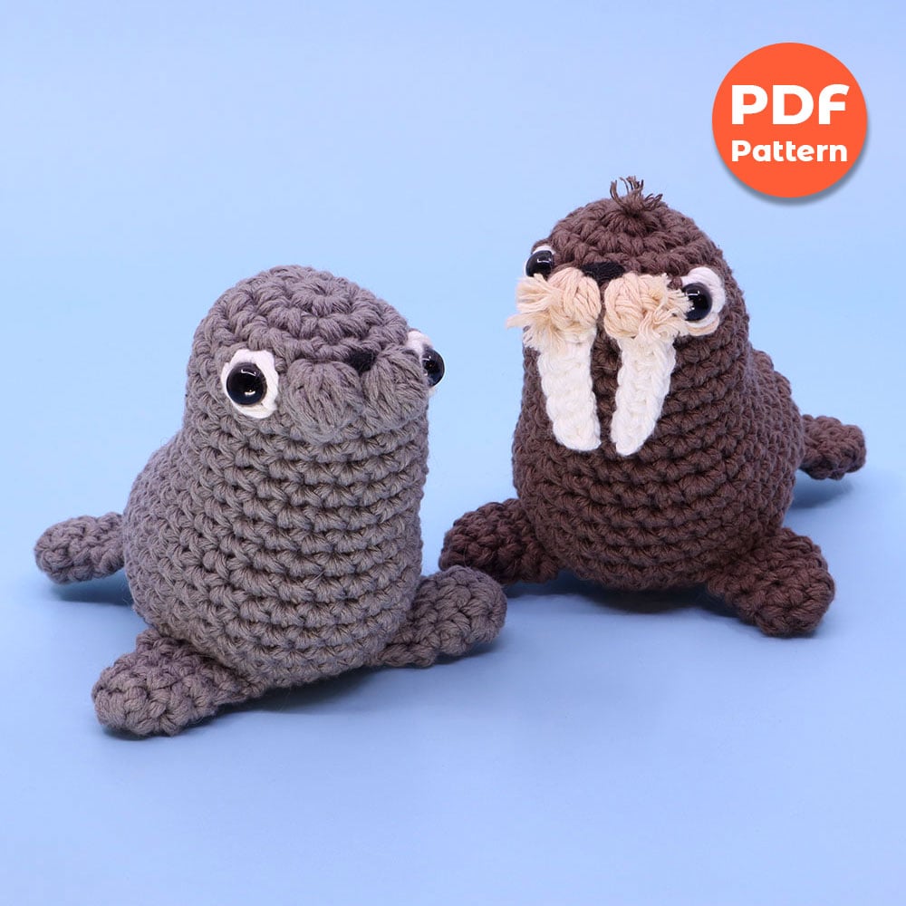 Cliff the Sea Lion and Friends Amigurumi Pattern