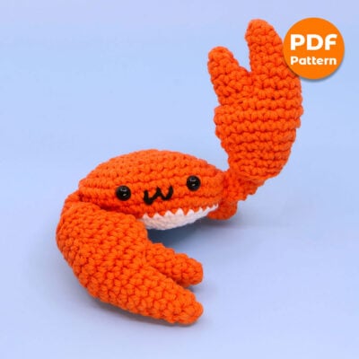 Henry the Crab Amigurumi Pattern