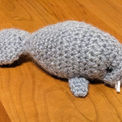 With a Manatee Tail